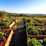 Raised Bed Vegetable Garden Layout for High-Yield Harvests