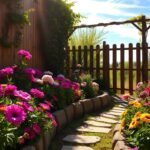 Raised Flower Garden Bed How-To: Creating a Cozy Floral Retreat