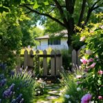 Transform an Overgrown Yard into a Cottage Style Garden: Before & After Tips