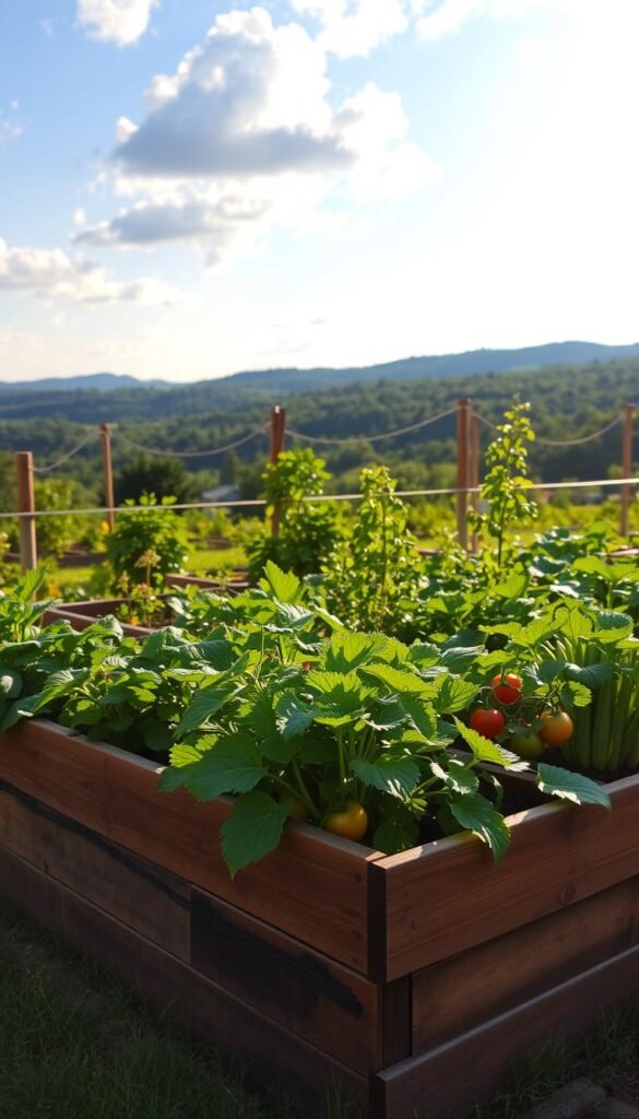 Transforming a Small Raised Bed Garden into a Thriving Vegetable Patch