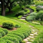 Adapting Your Garden Design to Work with Existing Trees and Slopes