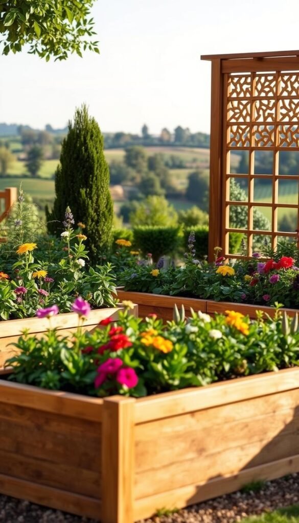 Beautiful Raised Garden Beds: Decorative Ideas for a Polished Look