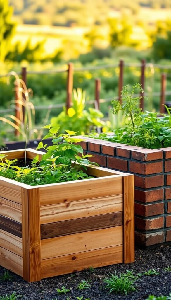 Box vs. Brick: Comparing Popular Styles of Raised Garden Beds