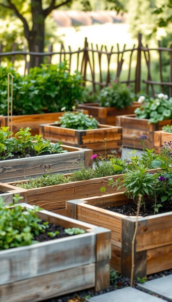 Building Raised Garden Beds from Reclaimed Wood for Eco-Friendly Gardening