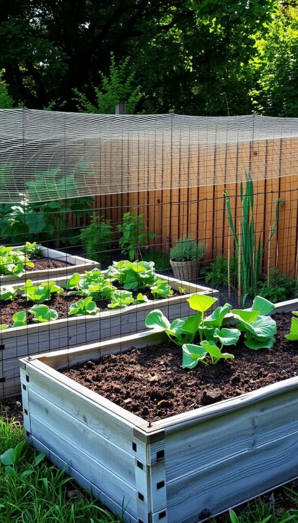 Deer Proof Garden Raised Beds: Mesh Covers, Fences, and Other Solutions