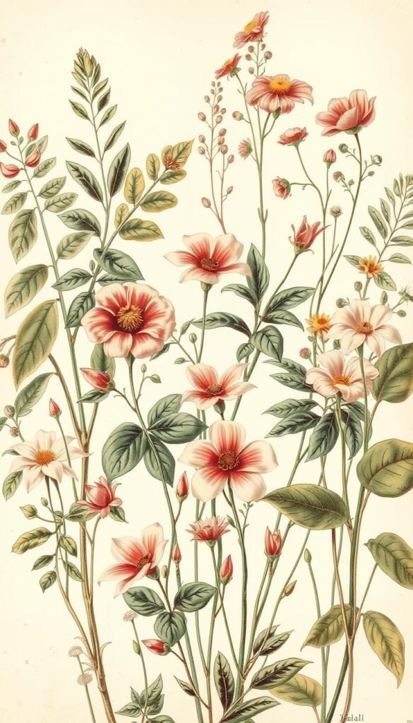 Drawing Inspiration from Historic Botanical Illustrations for Garden Design