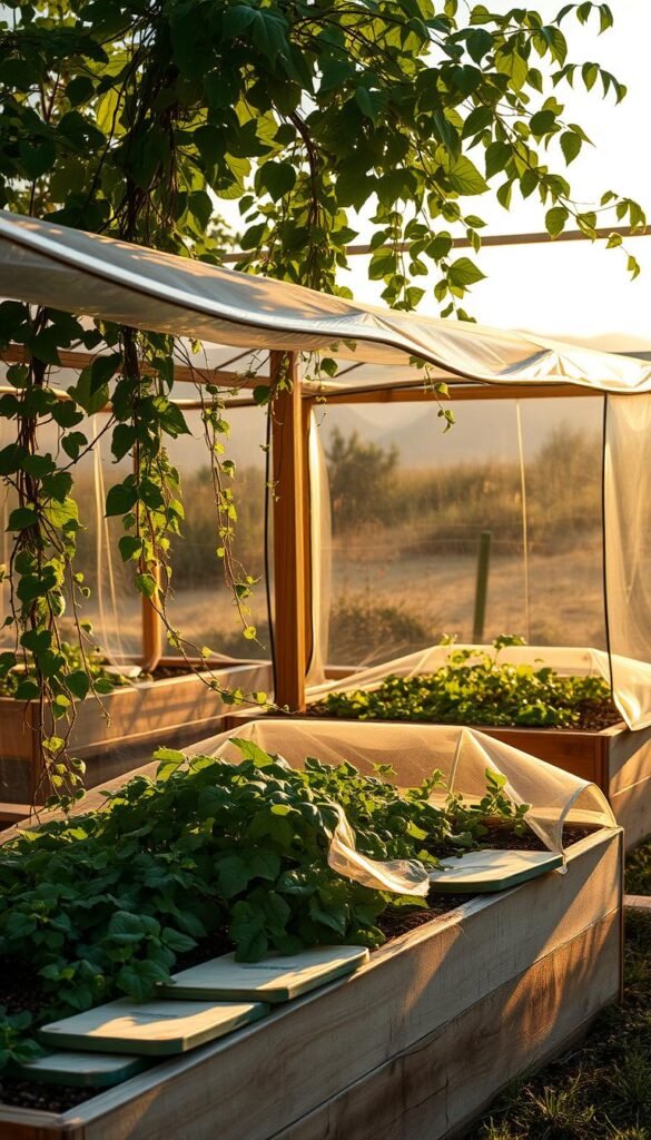 Enclosed Raised Garden Beds: Protection from Pests and Harsh Weather