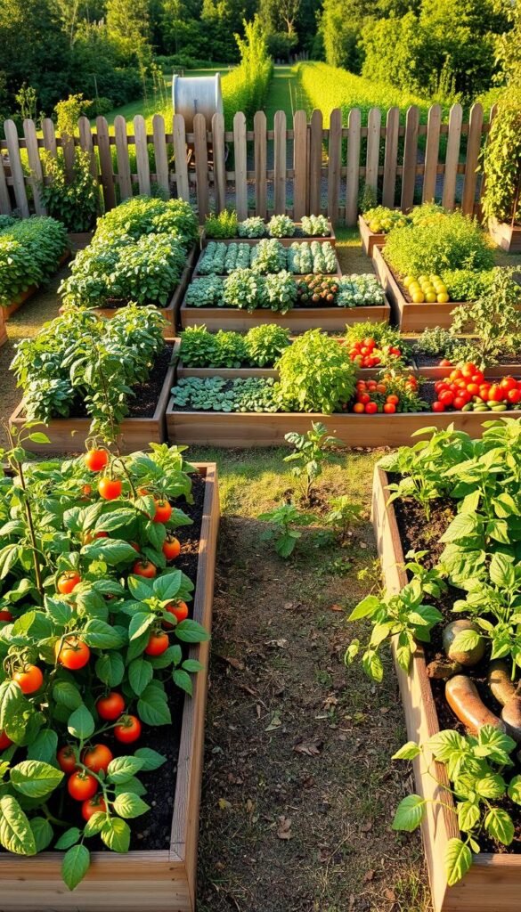 Maximizing Crop Rotation in Vegetable Garden Raised Beds