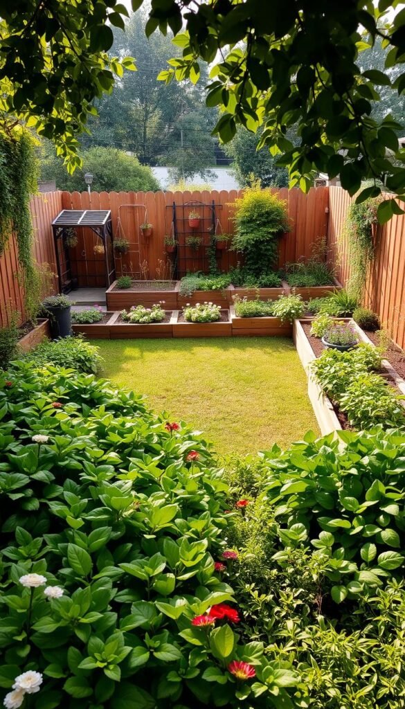 Maximizing Small Garden Design Potential with Multi-Tiered Planting
