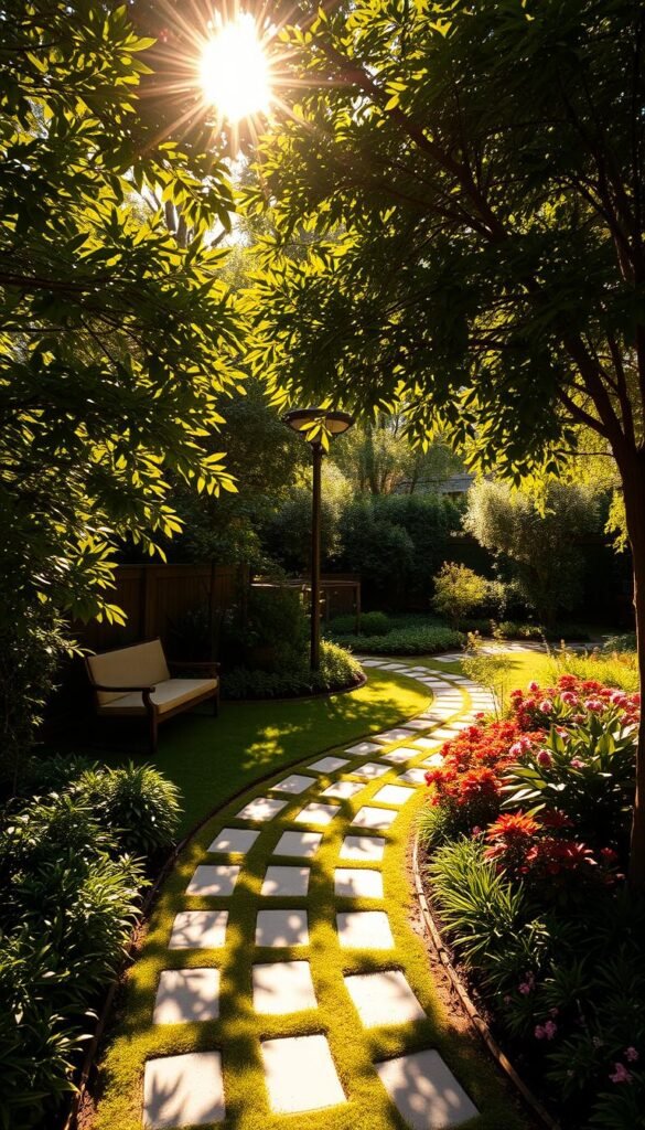 Planning a Garden Design Layout Optimized for Sunlight and Shade