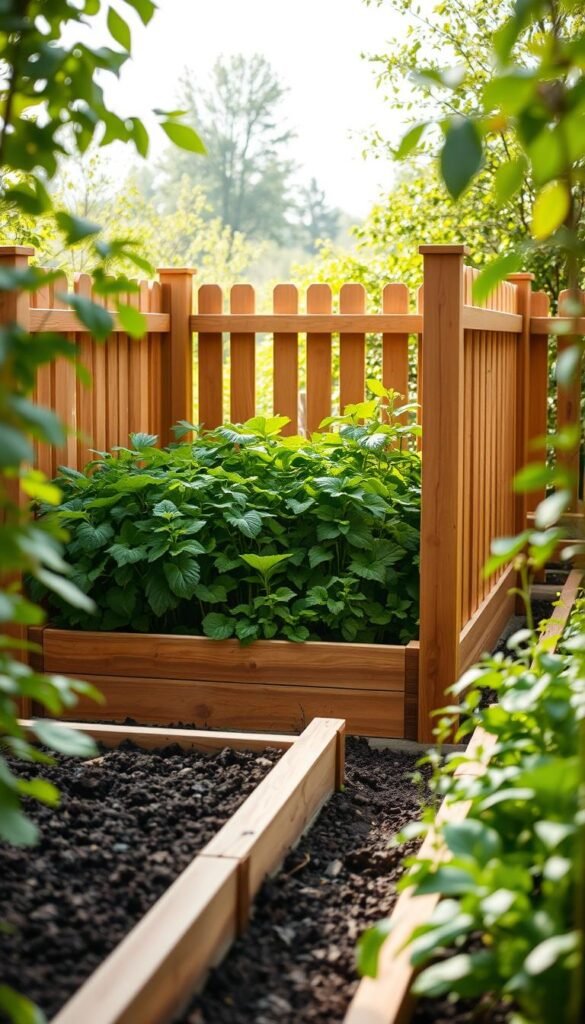 Raised Garden Beds with Fence: Blending Security and Aesthetics