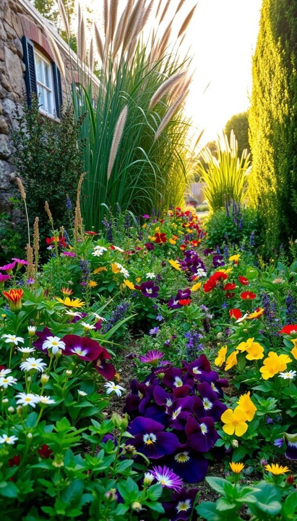 Small garden borders that maximize color and texture in tight areas