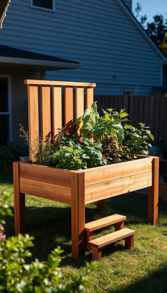 Tall Raised Garden Beds: Making Plant Care Easier on Your Back