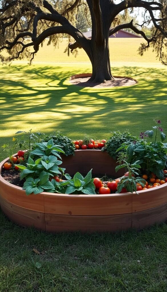 U-Shaped Raised Garden Beds: Effortless Reach and High Productivity