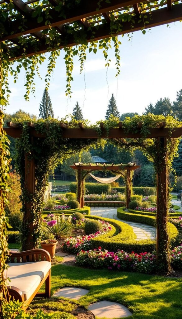 Using Pergolas and Arbors to Enhance Your Garden Design and Provide Shade