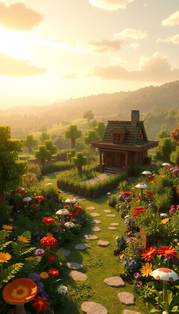 Bring Digital Inspiration to Life with Minecraft Garden Design Strategies