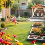 Designing Back Gardens for Active Families: Balancing Play Areas and Beauty
