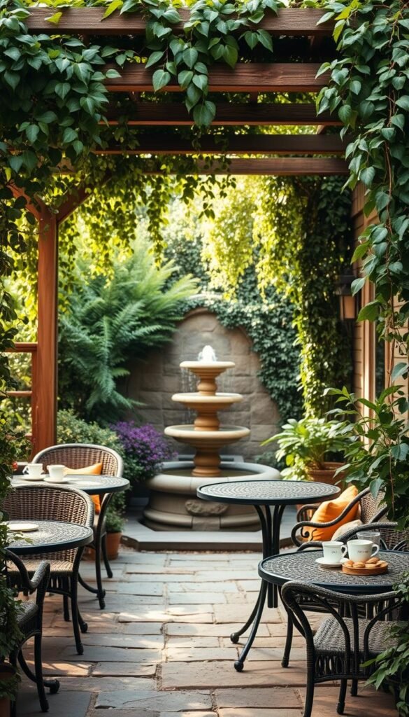 Launch an Outdoor Coffee Spot with Inspiring Garden Cafe Design Ideas