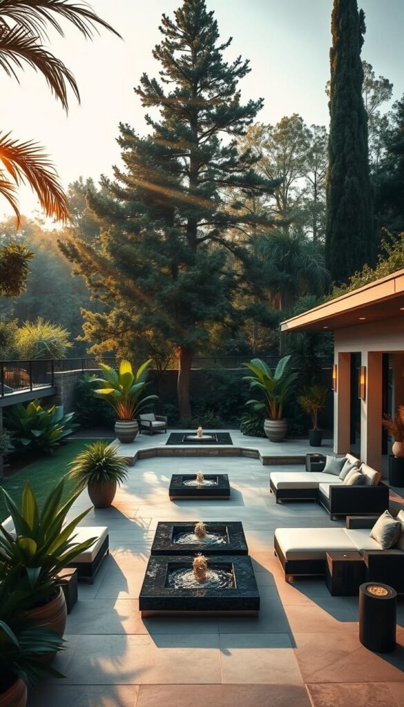 Luxury Backyards: Modern Garden Design Ideas for Upscale Outdoor Spaces