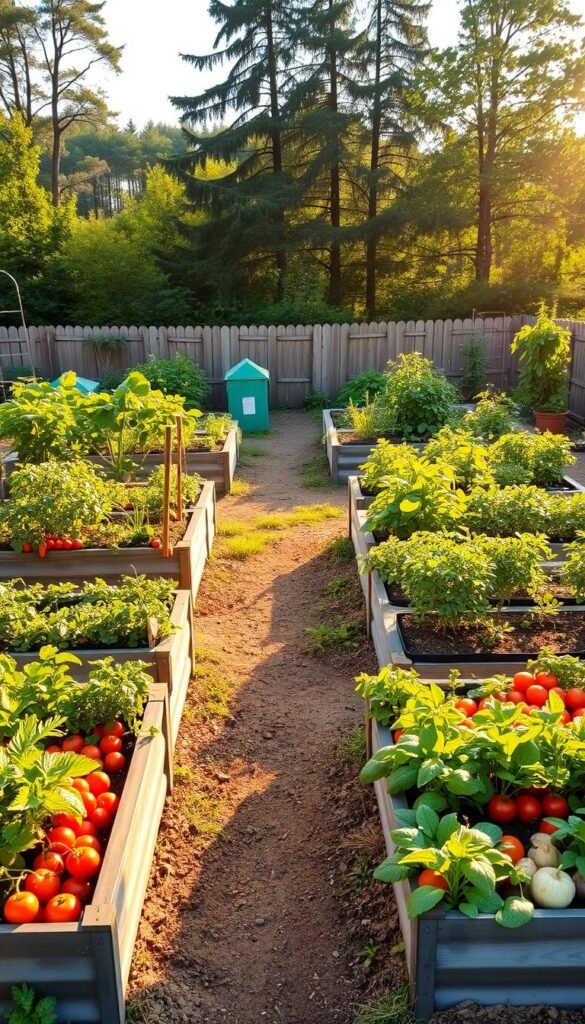 Optimize Traditional Cultivation with In-Ground Vegetable Garden Design Tips