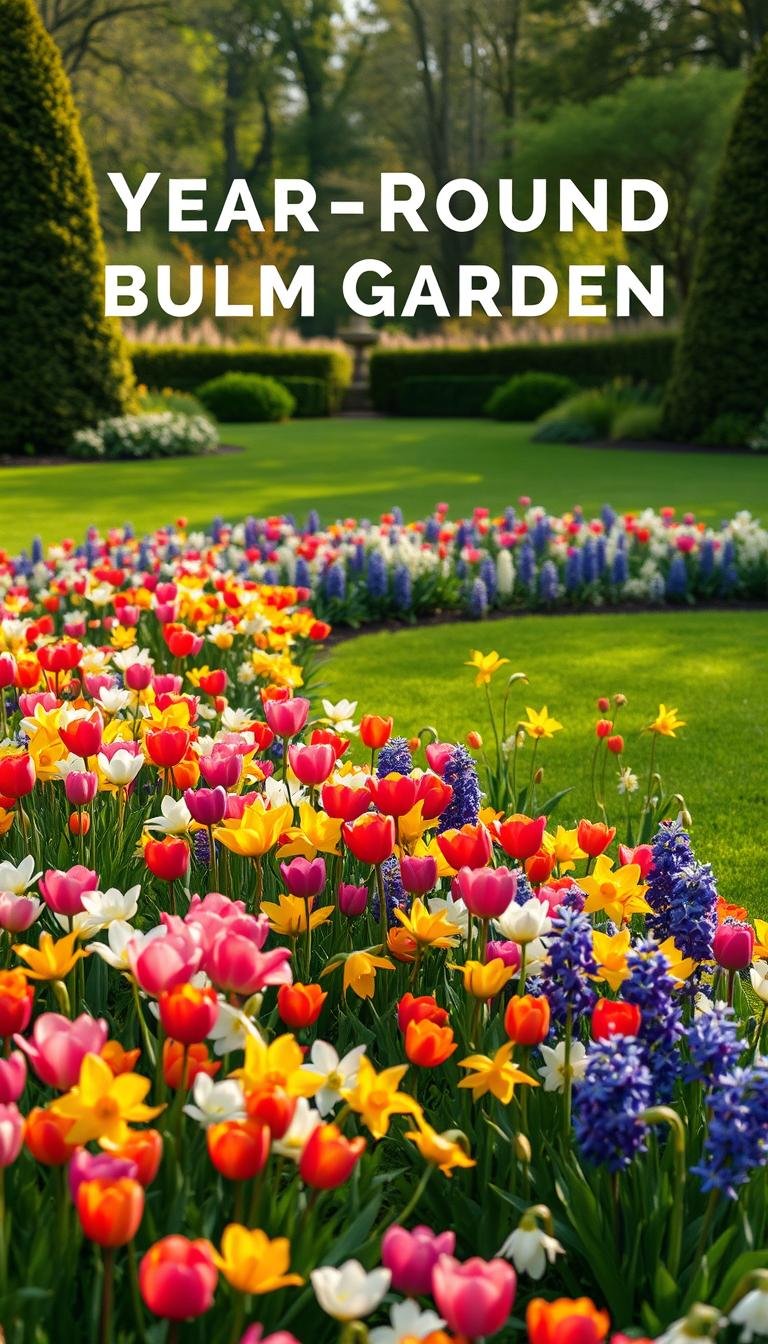 Plan Year-Round Color with Bulbs Garden Design Techniques for Flower Beds